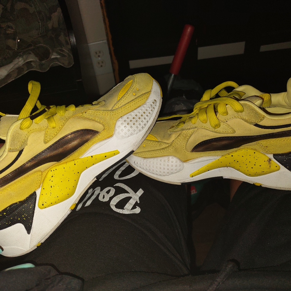 Puma Pikachu Yellow Sneakers